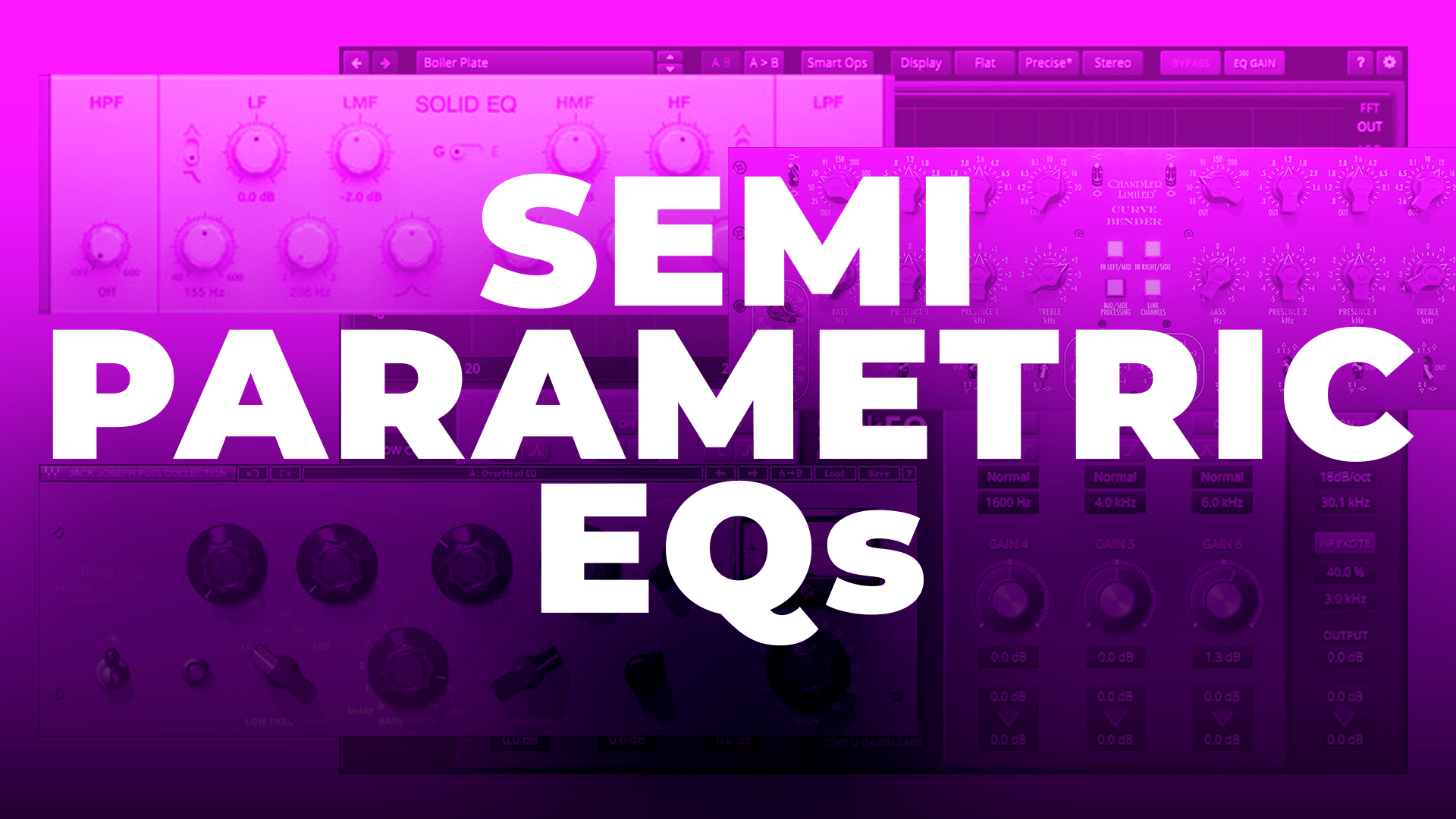 Best Semi-Parametric EQ Plugins | Beat Spot