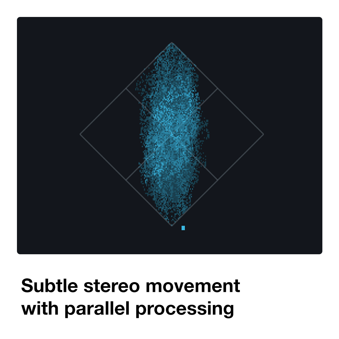 Subtle stereo movement with parallel processing (Focus)