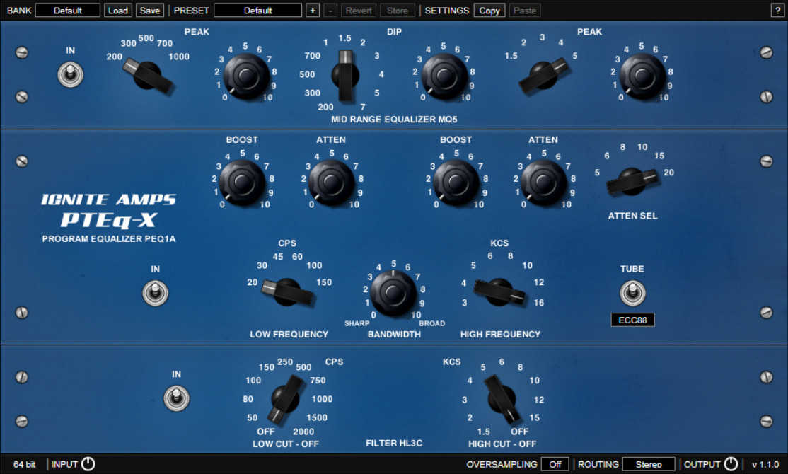 Ignite Amps PTEq-X