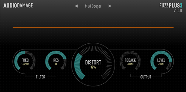 Audio Damage FuzzPlus3