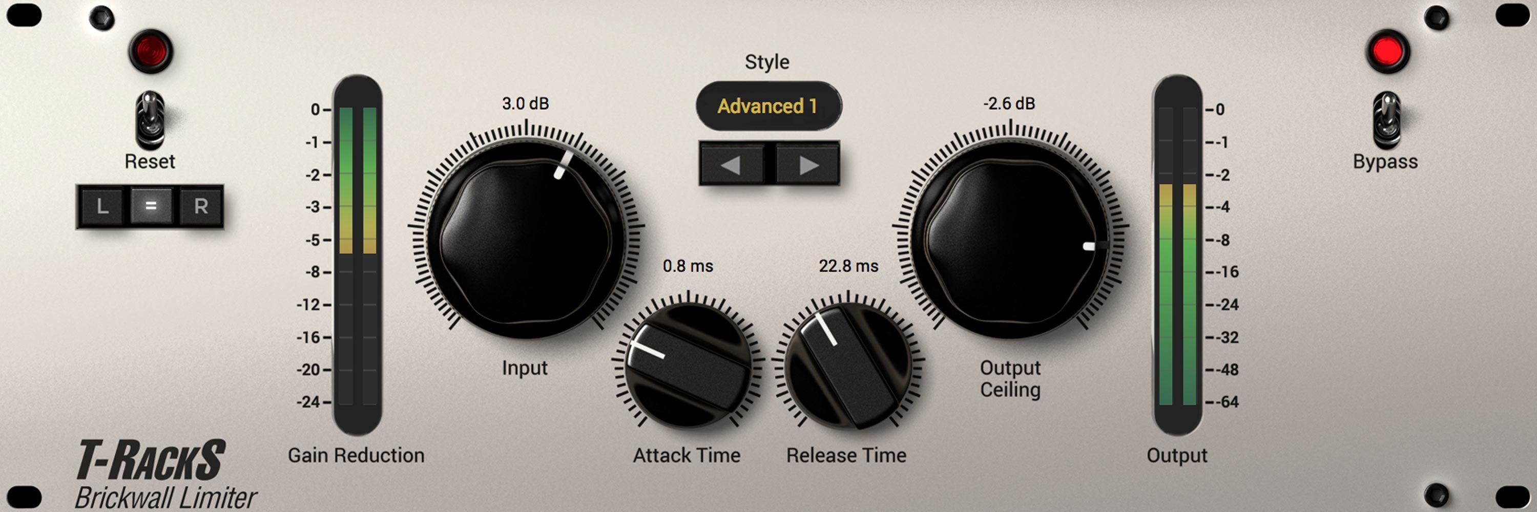 IK Multimedia T-Racks Brickwall Limiter