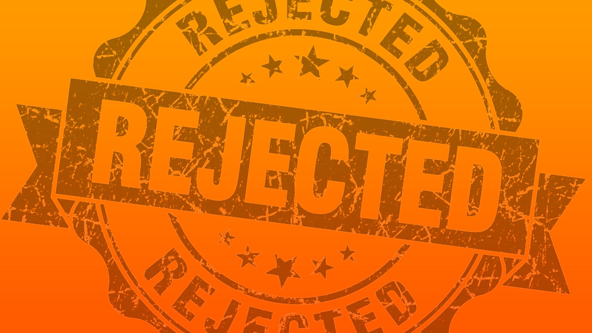 Rejection: get used to it
