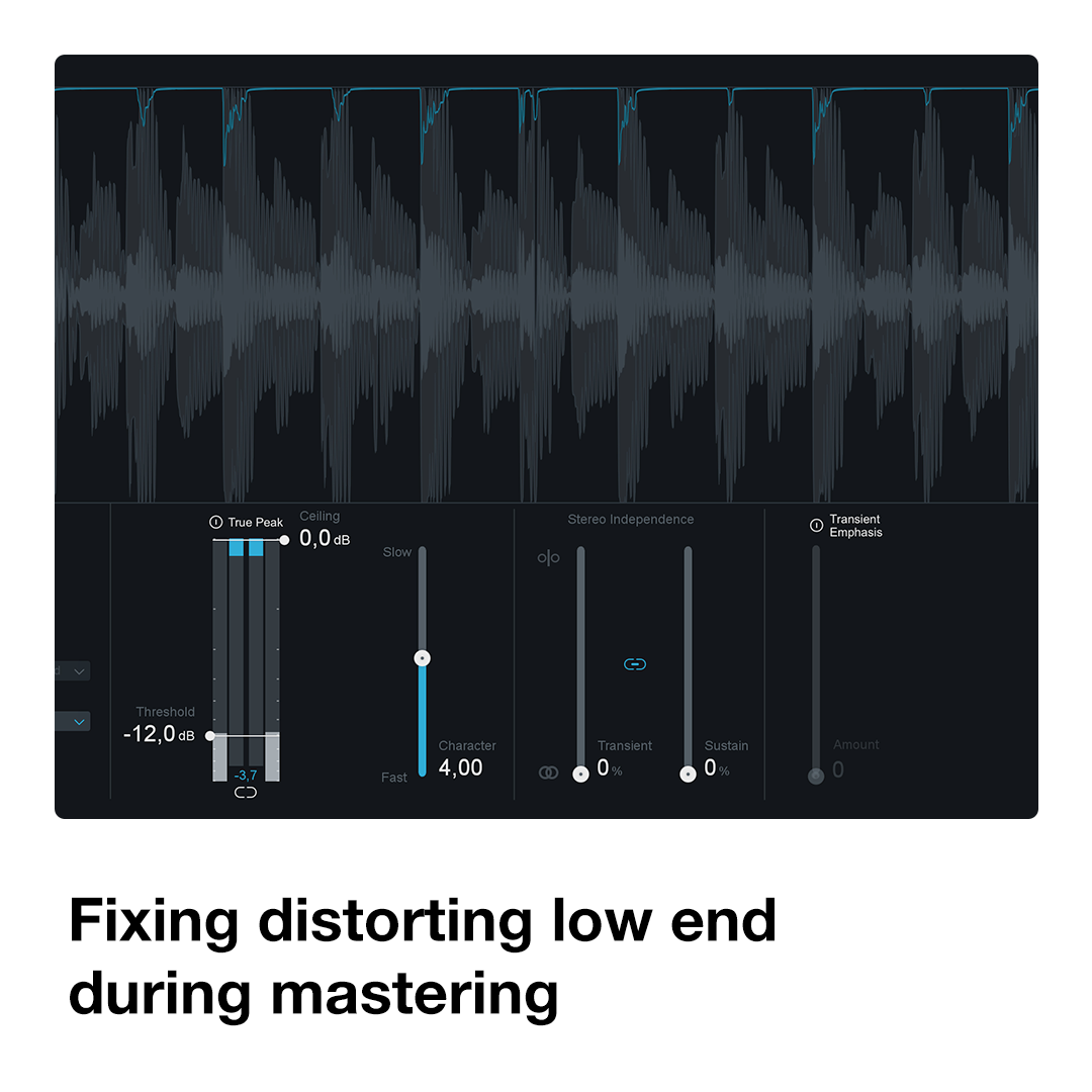 Fixing Distorting Low End during Mastering (Focus)