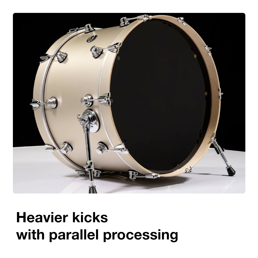 Heavier kicks with parallel processing (Focus)